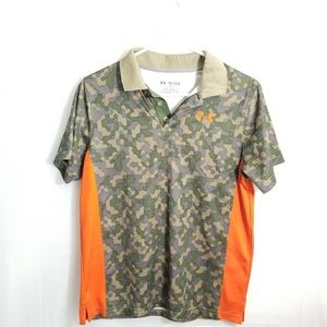 Under Armour boy polo shirt Sz XL short sleeve